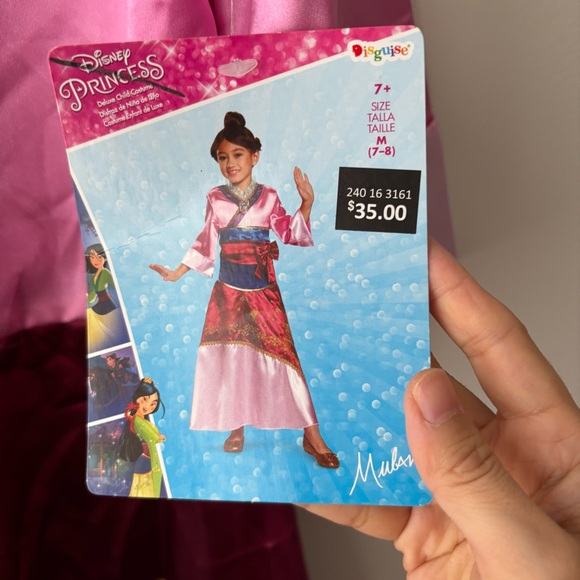 Halloween Costume‎ Disney Princesse Mulan taille M 7-8 - Picture 9 of 10